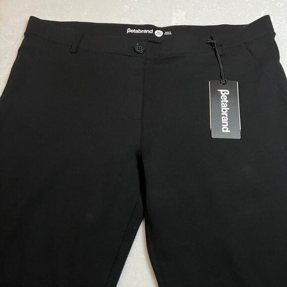 Betabrand Stretch Dress Yoga Pants Pull On Bootcut Pants Size 2XL Petite NEW - Picture 3 of 9